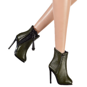 Dark green Shoes Fit silkstone NU.face Fashion Royalty FR2 FR6.0 Meteor