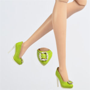 Green Shoes Pump for Fashion royalty Ⅱ FR2 Nu Face 2 doll integrity toy 3.0 6.0