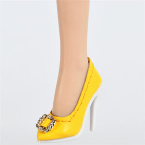 Yellow Shoes Pump for Fashion royalty Ⅱ FR2 Nu Face 2 doll integrity toy 6.0 3.0