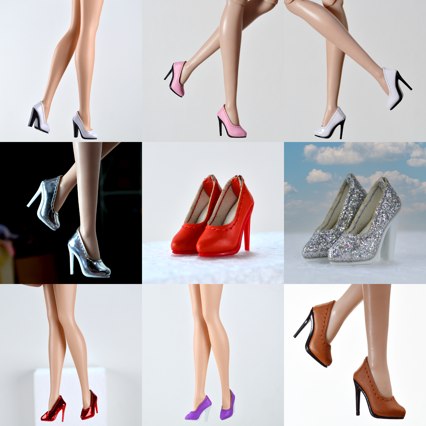 Shoes only for silkstone barbie do not fit other 12" barbie &Fashion doll - Image 2