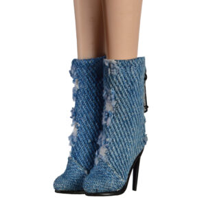 Blue Shoes for Barbie silkstone Fashion Royalty FR2 FR6.0 Nu.Face Nadja Rhymes