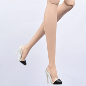 Clear transparent Shoes fit FR2 FR6.0 NU.face 3.0 FR poppy parke body doll