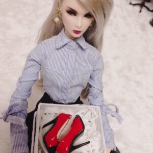 Sherry shoes for FR2 Nu Face 2 body doll Agnes Elise Elize
