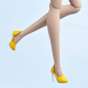 Sherry Yellow Sandals shoes for Fashion royalty FR2 Nu Face 2 12" poppy parker